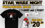 Image for Star Wars Night T-Shirt Package (ETIX Only)