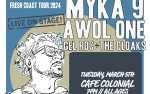 Myka 9 and Awol One, with Gel Roc & the Cloaks