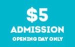 Image for 2020-$5 Opening Day Admission - Valid only on 3/18/21 (Tentative)