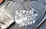 Image for * Gray Long Sleeve Live Music Shirt