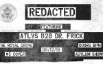 Image for Redacted Feat. ATLVS b2b Dr. Frick and more