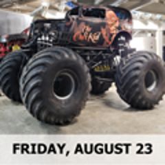 Image for FRI NIGHT MONSTER TRUCKS Presented by 98.9 The Bull-Monster Trucks and Fireworks @ Evergreen State Fair Fri, Aug 23, 2019 6:55p