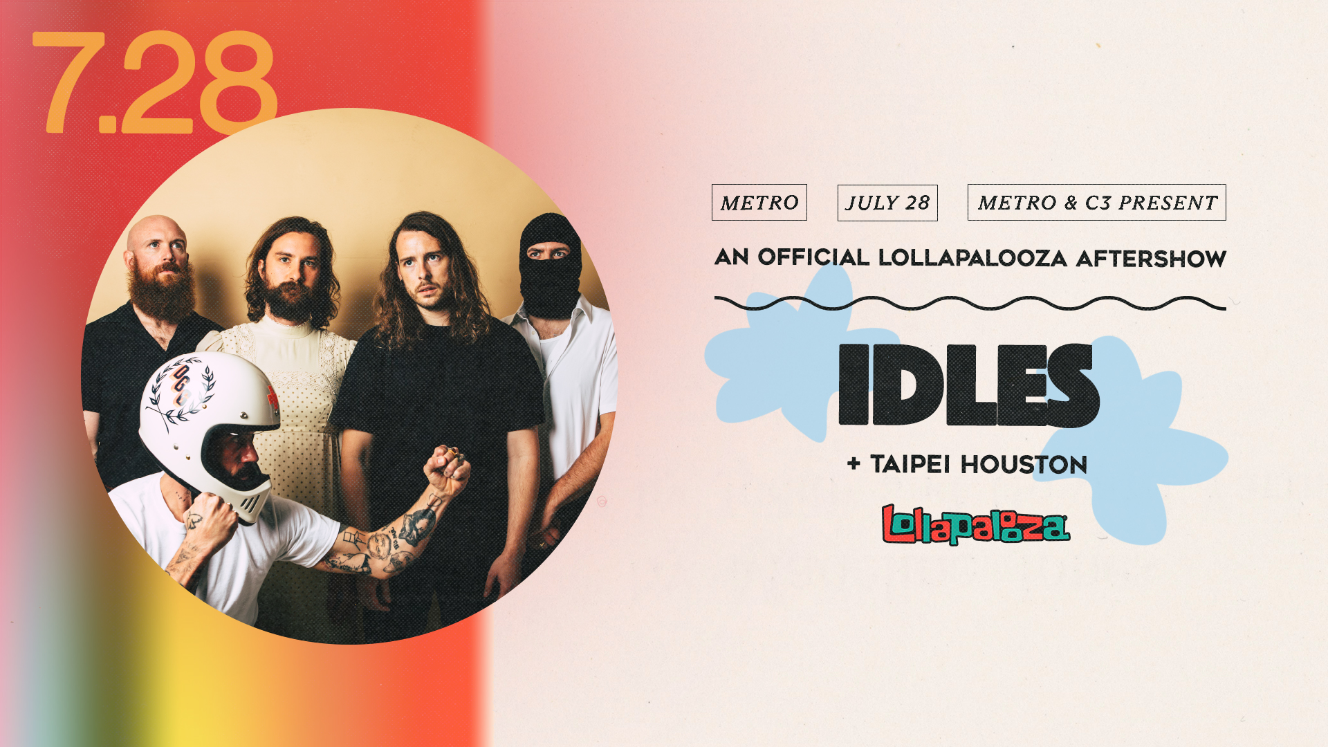 IDLES in CHICAGO event information