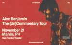 Image for CANCELLED SHOW - The (Un)Commentary Tour: Alec Benjamin Live In Manila / Nov.21, 2022