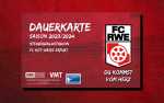 Rückrunden-Dauerkarte Rot-Weiß Erfurt - Saison 2023/2024