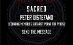 Image for SACRED, and PETER DISTEFANO (founding member/guitarist of PORNO FOR PYROS)