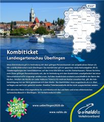 Image for Kombiticket LGS Überlingen + naldo Verkehrsverbund Neckar-Alb-Donau