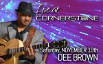 Image for LIVE AT THE CORNERSTONE with DEE BROWN
