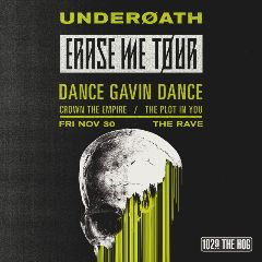 Image for AEG Presents: Underoath - Erase Me Tour