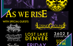 Image for As We Rise w/ Losing Ground, Harvested, Cryptic Witch + Truly Fine Citizens