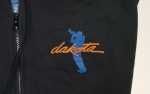 Dakota Hoodie Zip Front - Trumpet Player Orange/Blue - Style 2
