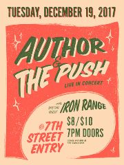 Image for AUTHOR and THE PUSH with special guest IRON RANGE