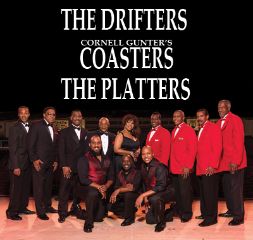 Image for THE DRIFTERS, CORNELL GUNTER'S COASTERS & THE PLATTERS