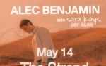 Image for Alec Benjamin -- ONLINE SALES HAVE ENDED -- TICKETS AVAILABLE AT THE DOOR