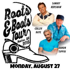 Image for ROOTS & BOOTS TOUR MONDAY 8-27-18 AT THE EVERGREEN STATE FAIR