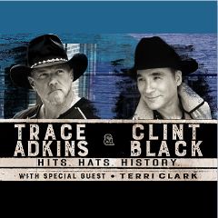 Image for Trace Adkins & Clint Black -  Hits. Hats. History.