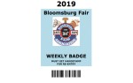 Image for Weekly Badge ADMISSIONS