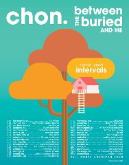 Image for Moved to Wonder Ballroom-CHON + BETWEEN THE BURIED AND ME, with INTERVALS, All Ages