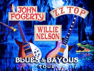 Image for JOHN FOGERTY / ZZ TOP / WILLIE NELSON - Tuesday, June 26, 2018 (OUTDOORS)