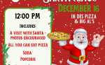 Pizza Party with Santa