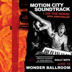 Image for MOTION CITY SOUNDTRACK – I AM THE MOVIE 20TH ANNIVERSARY TOUR
