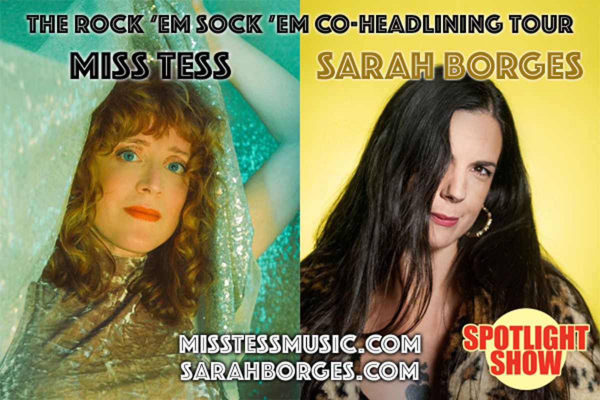 Sarah Borges and Miss Tess - The Rock 'Em Sock 'Em Co-Headlining Tour