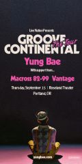 Image for Yung Bae - Groove Continental: The Tour